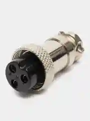 Разъем MIC16 3P гнездо металл на кабель, Pro Legend