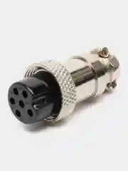 Разъем MIC16 6P гнездо металл на кабель, Pro Legend