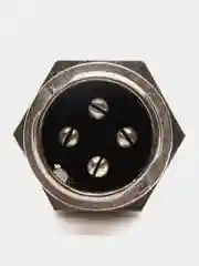 Разъем MIC16 4P штекер металл на корпус, Pro Legend