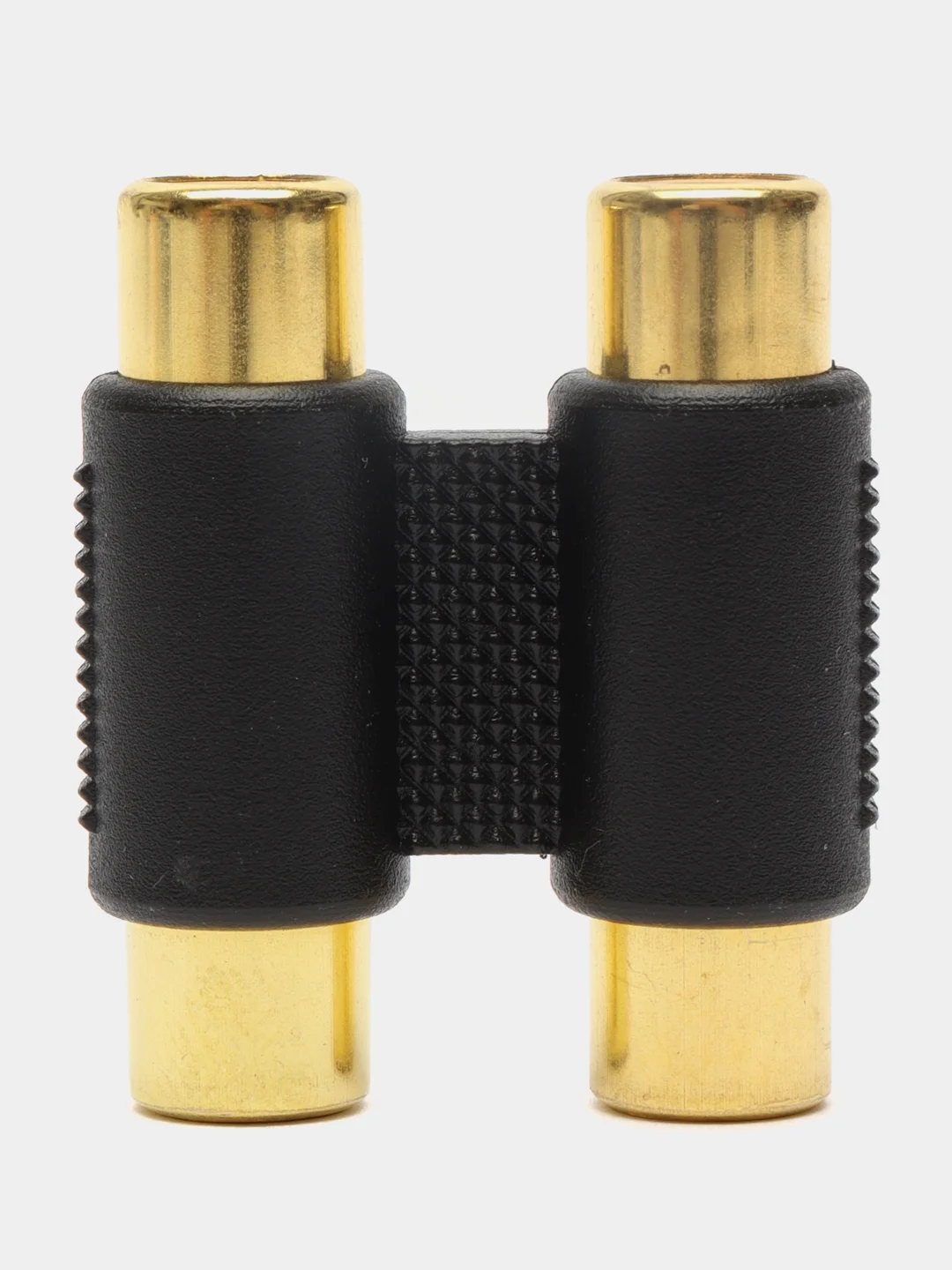 Переход 2 x RCA гнездо - 2 x RCA гнездо пластик Gold, Gold, Pro Legend