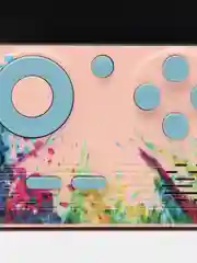 Розовый игровая приставка портативная консоль G5 -500 ретро игр   (3 дюйма)