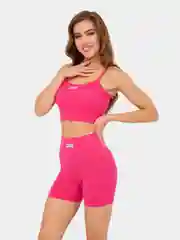 Черный спортивный, женский костюм: топ, велосипедки