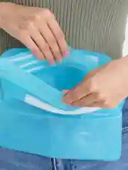 Голубой водонепроницаемая сумка, для документов, кошелька и телефона, сумка пляжная, сумка поясная