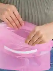 Розовый водонепроницаемая сумка, для документов, кошелька и телефона, сумка пляжная, сумка поясная