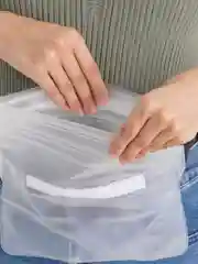 Голубой водонепроницаемая сумка, для документов, кошелька и телефона, сумка пляжная, сумка поясная
