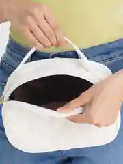 Белый сумка женская, через плечо