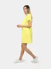 Желтый платье летнее хлопок