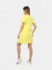 Желтый платье летнее хлопок