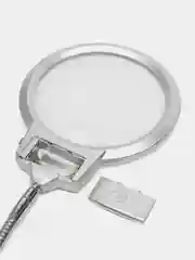 Лупа настольная 2x/5x-130мм на гибком штативе с подсветкой (2 LED)