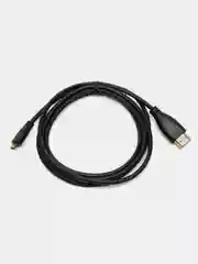 Кабель micro HDMI-HDMI, 1.8m, версия 2.0, 3D, Ethernet, 4K