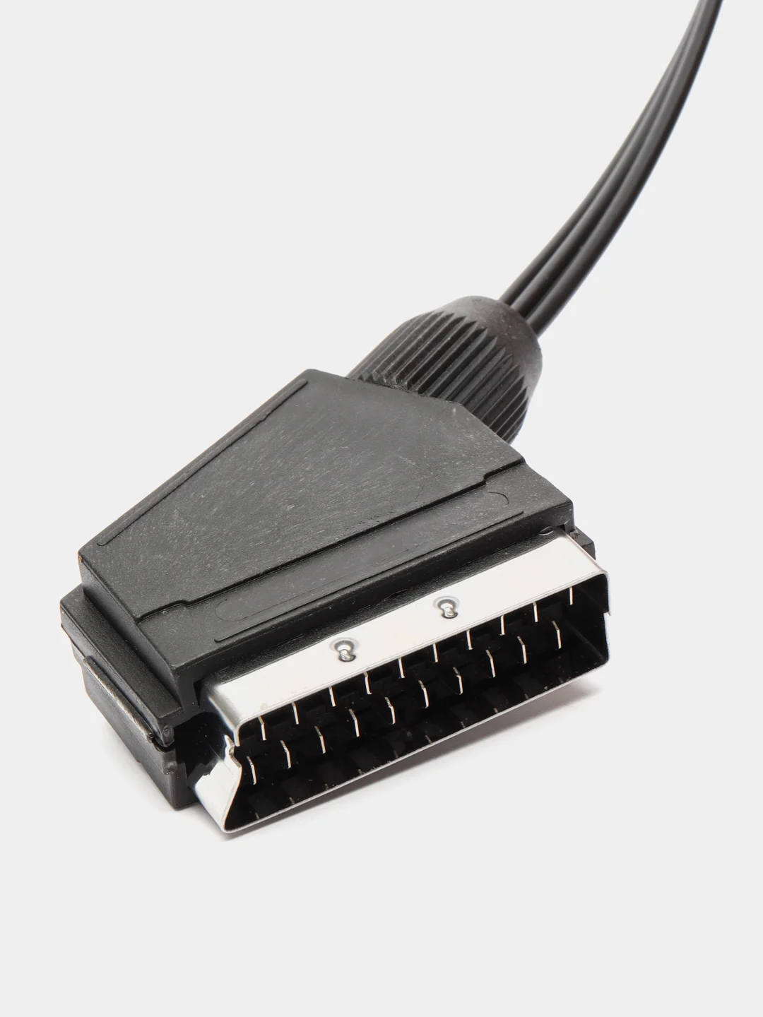 Кабель SCART вилка <--> 3xRCA вилка, видео+стерео-аудио, 1.5 м.