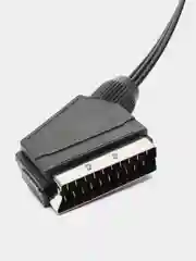 Кабель SCART вилка <--> 3xRCA вилка, видео+стерео-аудио, 1.5 м.