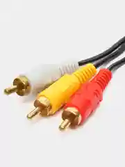 Кабель 3xRCA вилка <--> 3xRCA вилка, видео+стерео-аудио, 1.5 м.