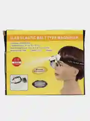 Лупа налобная 6хс подсветкой (2LED) Pro Legend