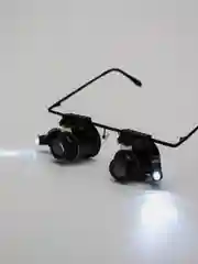Лупа налобная 20x бинокулярная (очки) с подсветкой (2 LED)