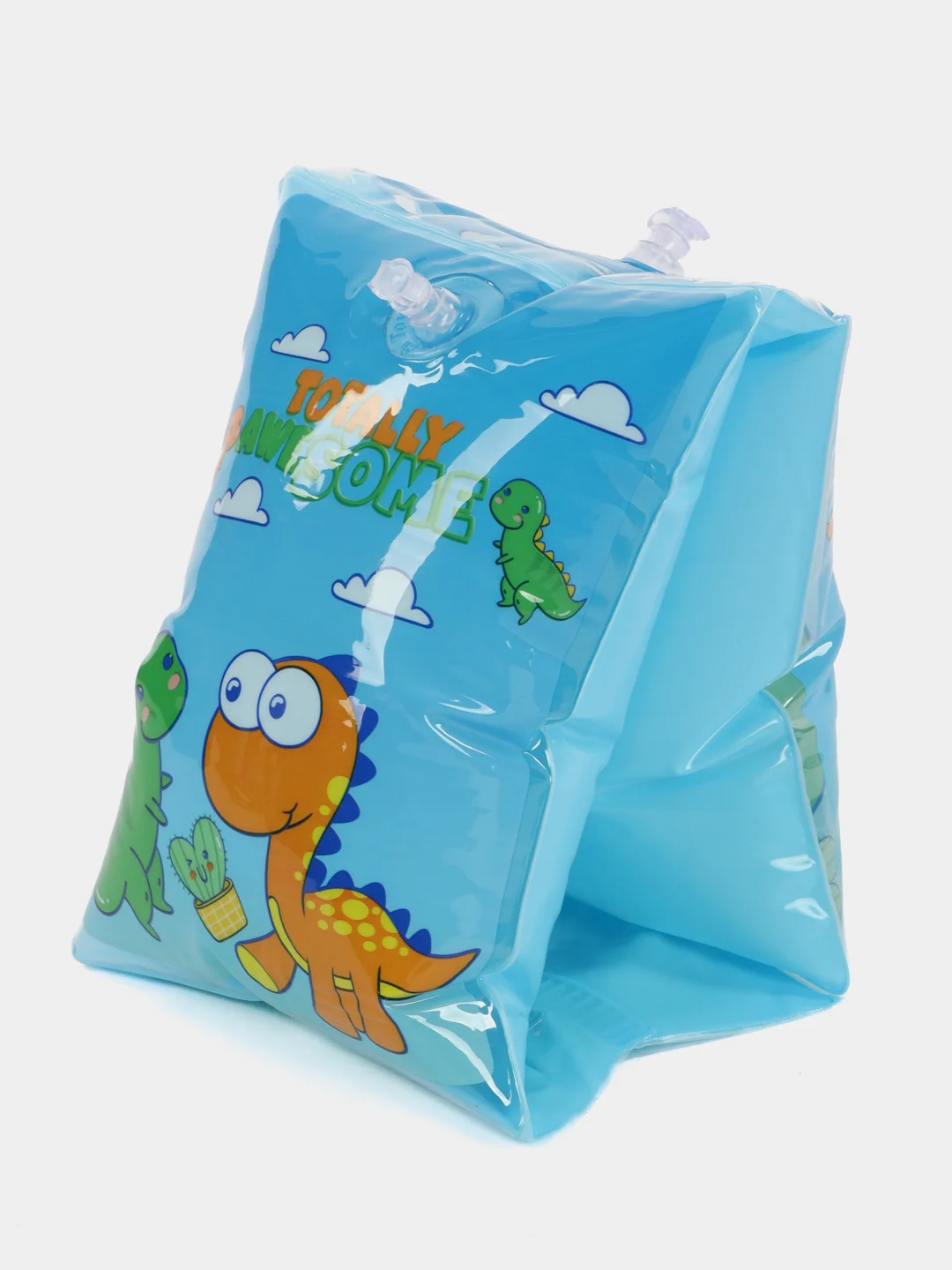 Голубой нарукавники для купания  4-6 лет