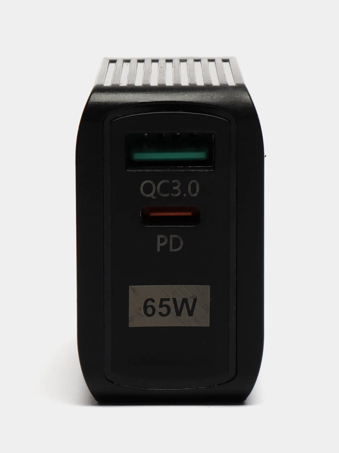 Черный gan зарядное устройство, QC3.0, PD33W