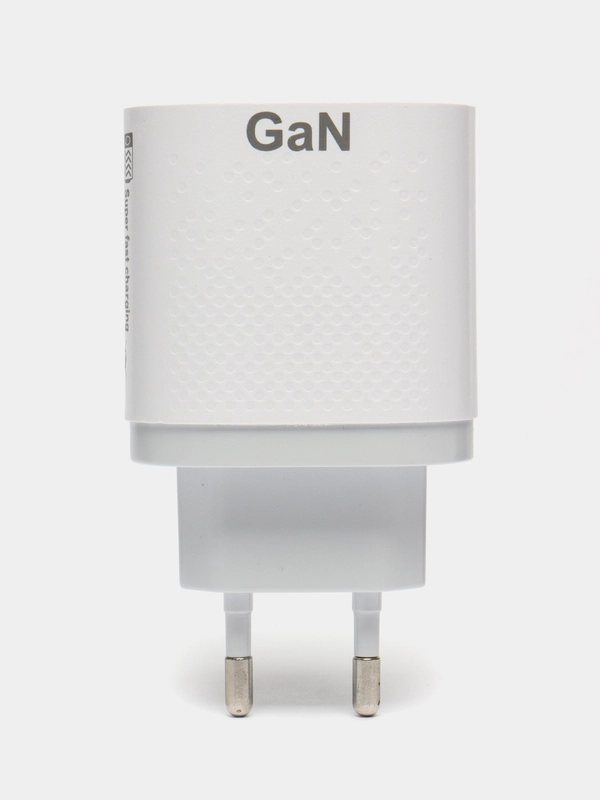 GaN зарядное устройство 65 Вт PD + QC3.0, черное