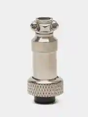 Разъем MIC12 3P гнездо металл на кабель, Pro Legend