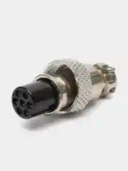 Разъем MIC12 7P гнездо металл на кабель, Pro Legend