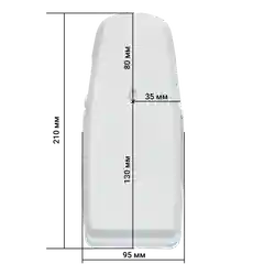 Белый 1402.107 Освежитель воздуха автоматический puff-6110, белый, флакон EUR0 300 мл или 250 мл