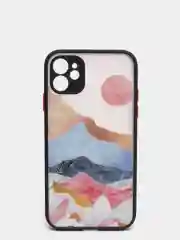 Розовый чехол для iPhone 11 12 13 7 8  XR 14 Plus Pro Max mini айфон про макс пластиковый
