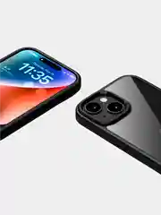 Прозрачный чехол для Apple IPhone 14 и 14 Plus / Айфон 14 и 14 + с силиконовым кантом