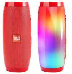 Беспроводная Bluetooth колонка TG-157, Портативная колонка с LED подсветкой