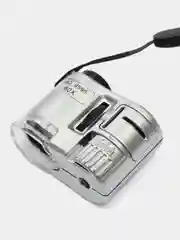 Микроскоп Pro Legend 60x мини, с подсветкой на прищепке (1 LED) и ультрафиолетом