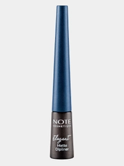 Цветная водостойкая матовая подводка для глаз NOTE Cosmetique elegant matte