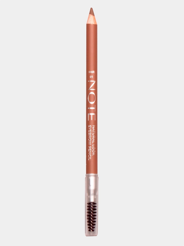 Карандаш для бровей стойкий Открытый взгляд NOTE Cosmetique natural look eyebrow pencil