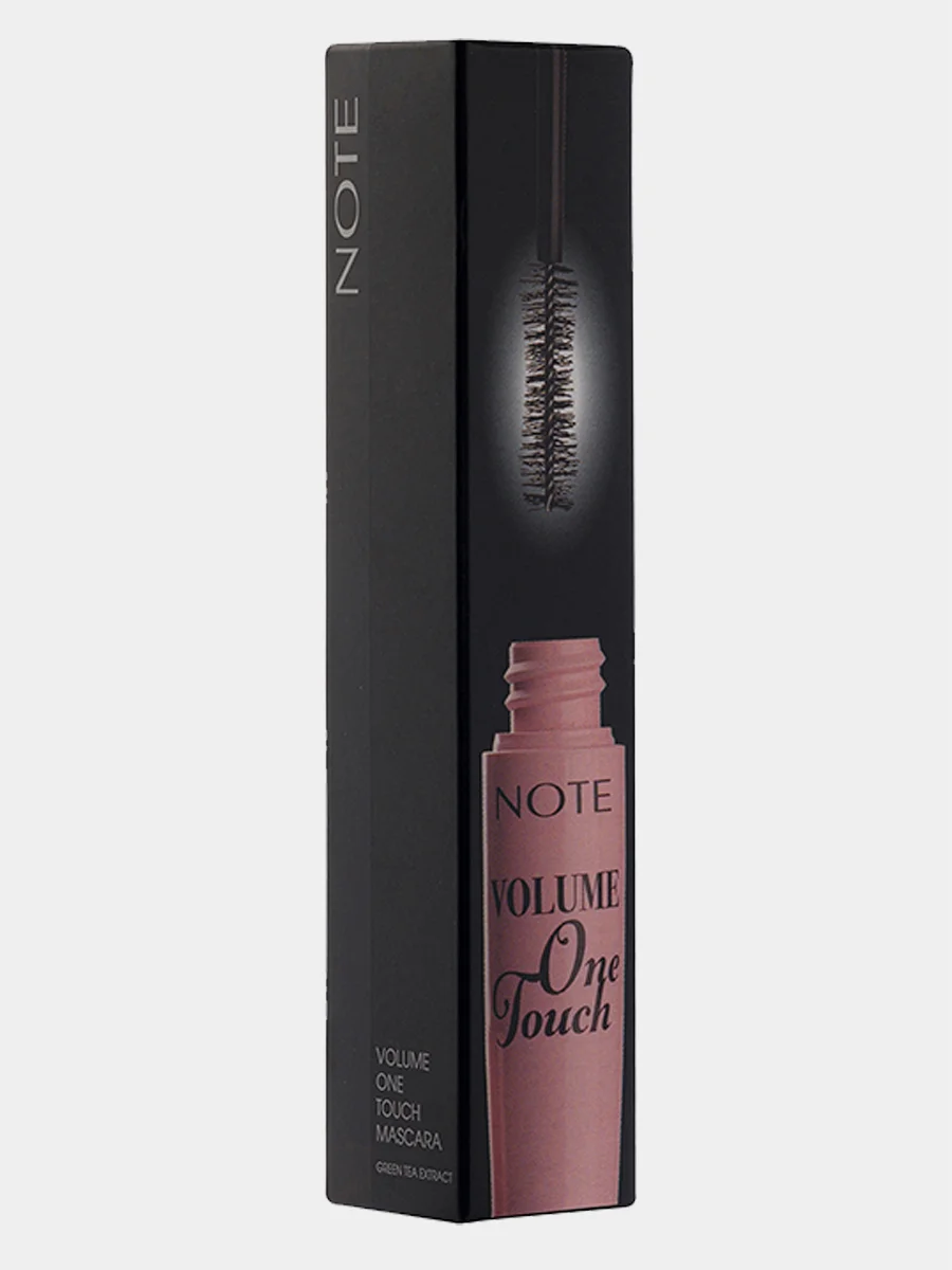 Черный тушь для ресниц ВОЛЬЮМ ВАН ТАЧ NOTE Cosmetique volume one touch