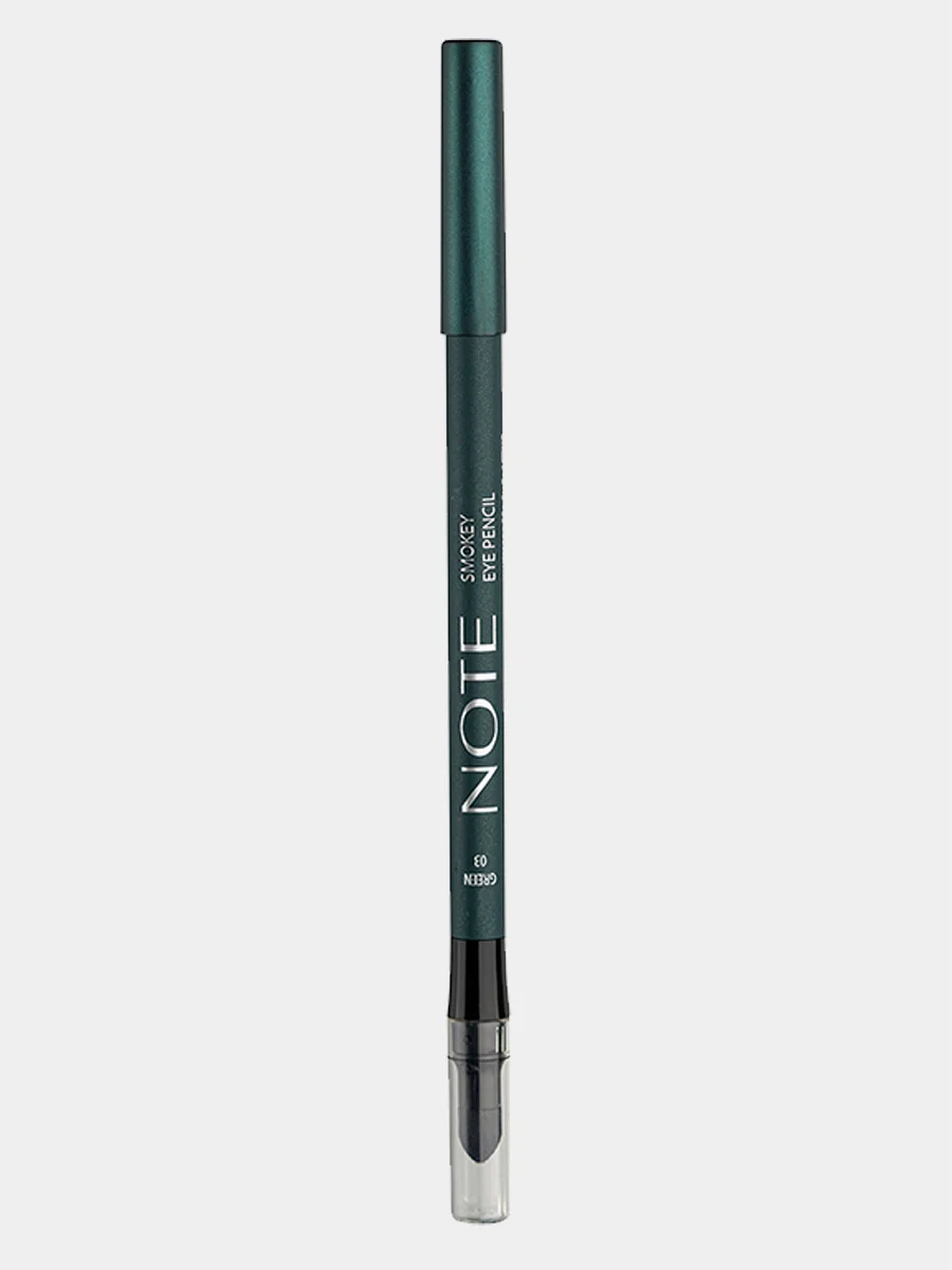 Бордовый карандаш для глаз для создания эффекта смоуки NOTE Cosmetique smokey eye pencil