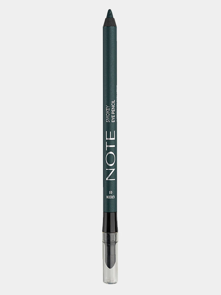 Бордовый карандаш для глаз для создания эффекта смоуки NOTE Cosmetique smokey eye pencil