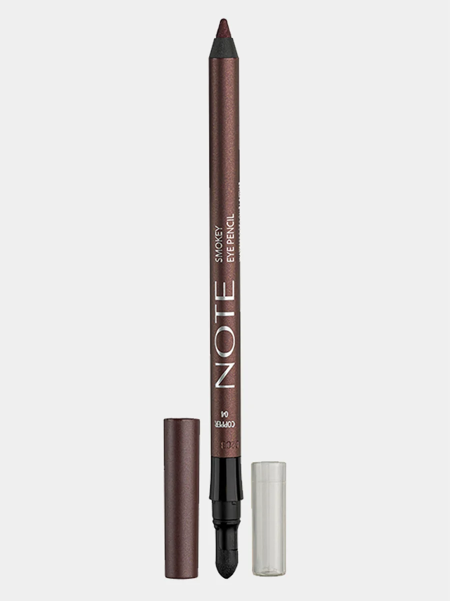 Темно-синий карандаш для глаз для создания эффекта смоуки NOTE Cosmetique smokey eye pencil