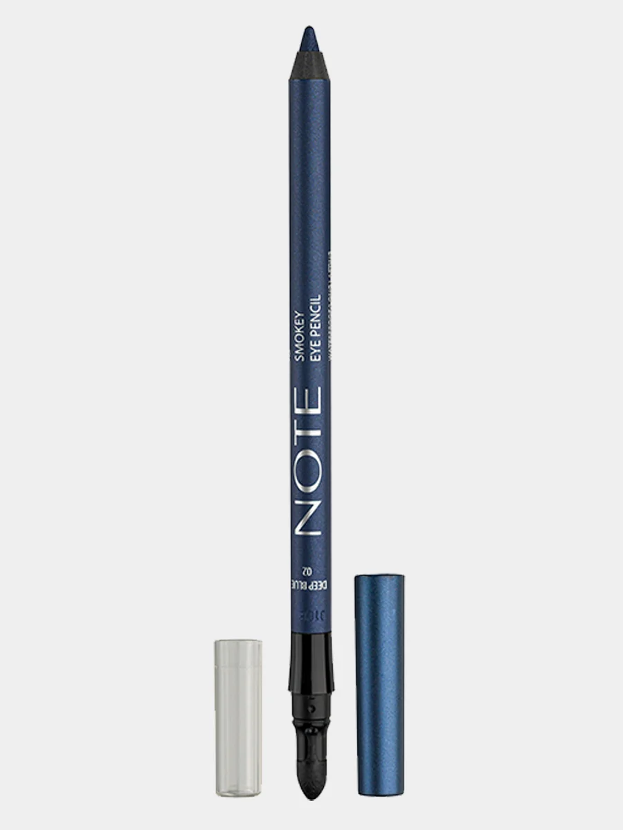 Синий карандаш для глаз для создания эффекта смоуки NOTE Cosmetique smokey eye pencil