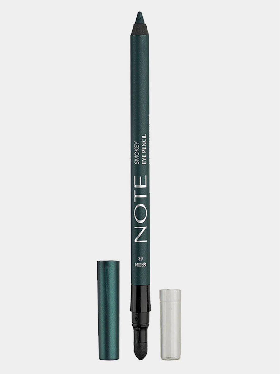 Бордовый карандаш для глаз для создания эффекта смоуки NOTE Cosmetique smokey eye pencil