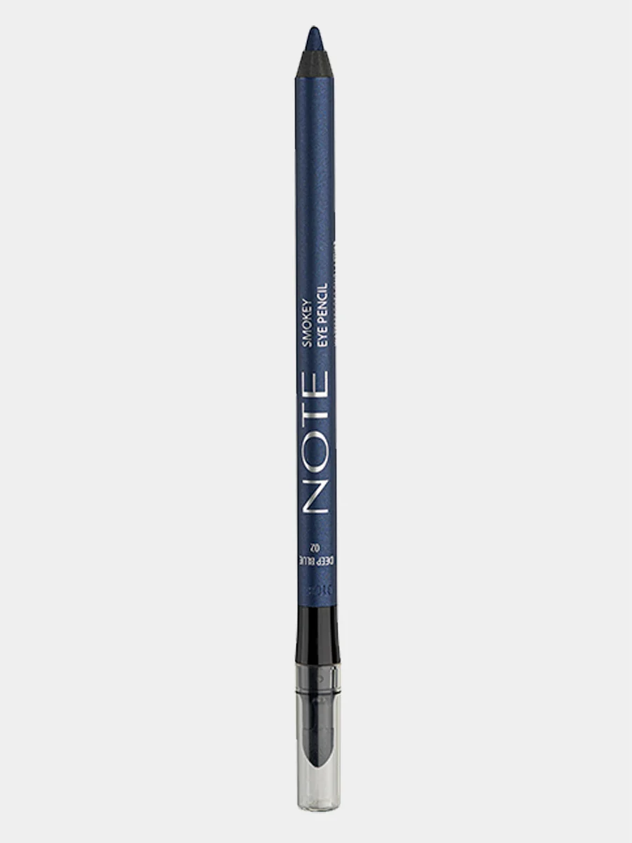 Синий карандаш для глаз для создания эффекта смоуки NOTE Cosmetique smokey eye pencil