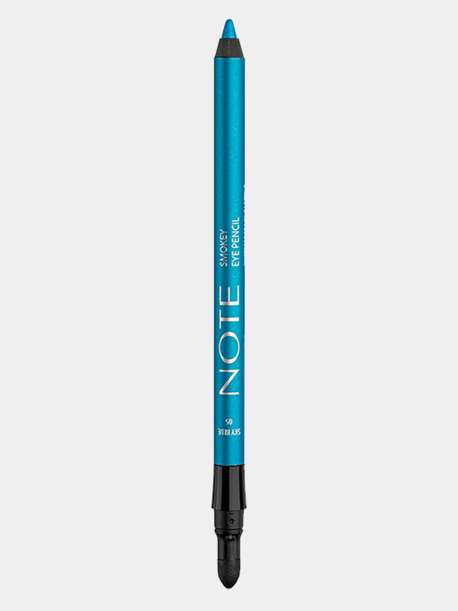 Голубой карандаш для глаз для создания эффекта смоуки NOTE Cosmetique smokey eye pencil