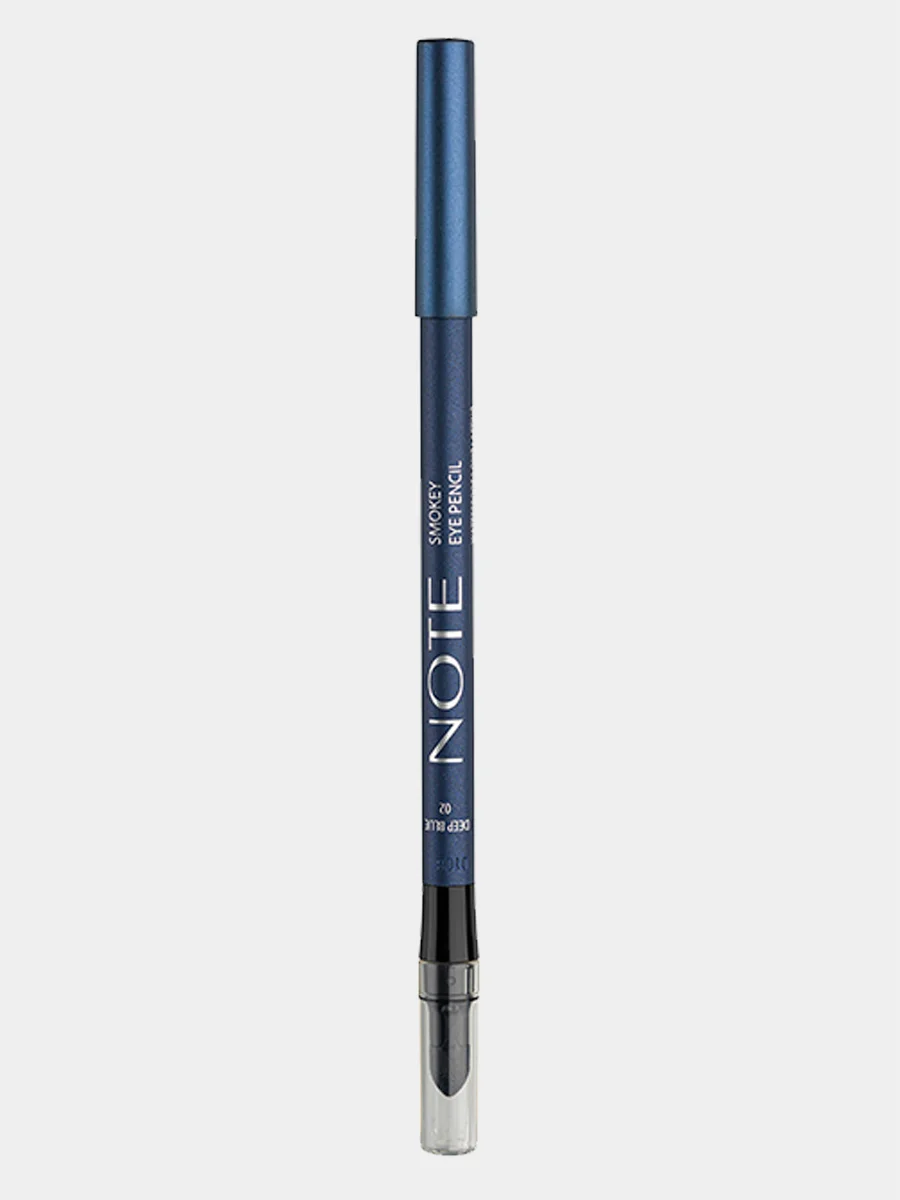Синий карандаш для глаз для создания эффекта смоуки NOTE Cosmetique smokey eye pencil