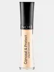 Слоновая кость консилер жидкий маскирующий защитный Note Cosmetique conceal & protect liquid concealer