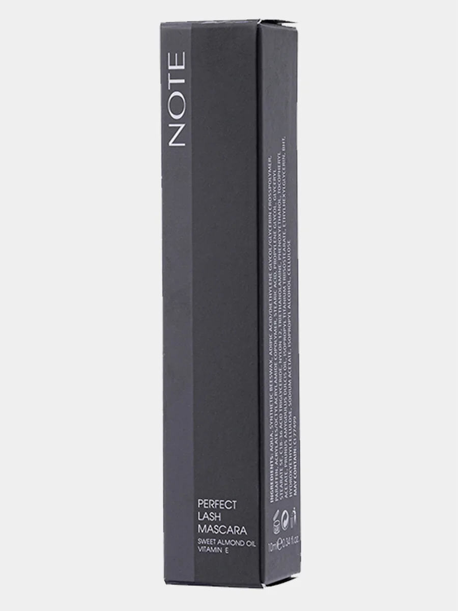 Черный тушь для ресниц ЛЭШ МАСТЕР NOTE Cosmetique lash master mascara