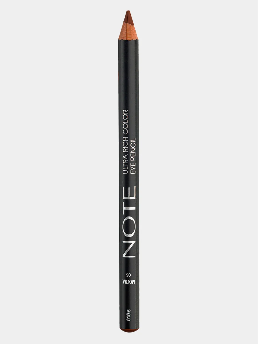 Светло-коричневый карандаш для глаз NOTE Cosmetique ultra rich color eye pencil насыщенного цвета