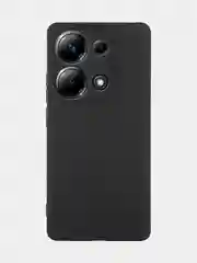 Пурпурный чехол для Xiaomi Redmi Note 13 Pro 4G/ Poco M6 Pro 4G силиконовый BROSCORP c защитой камер