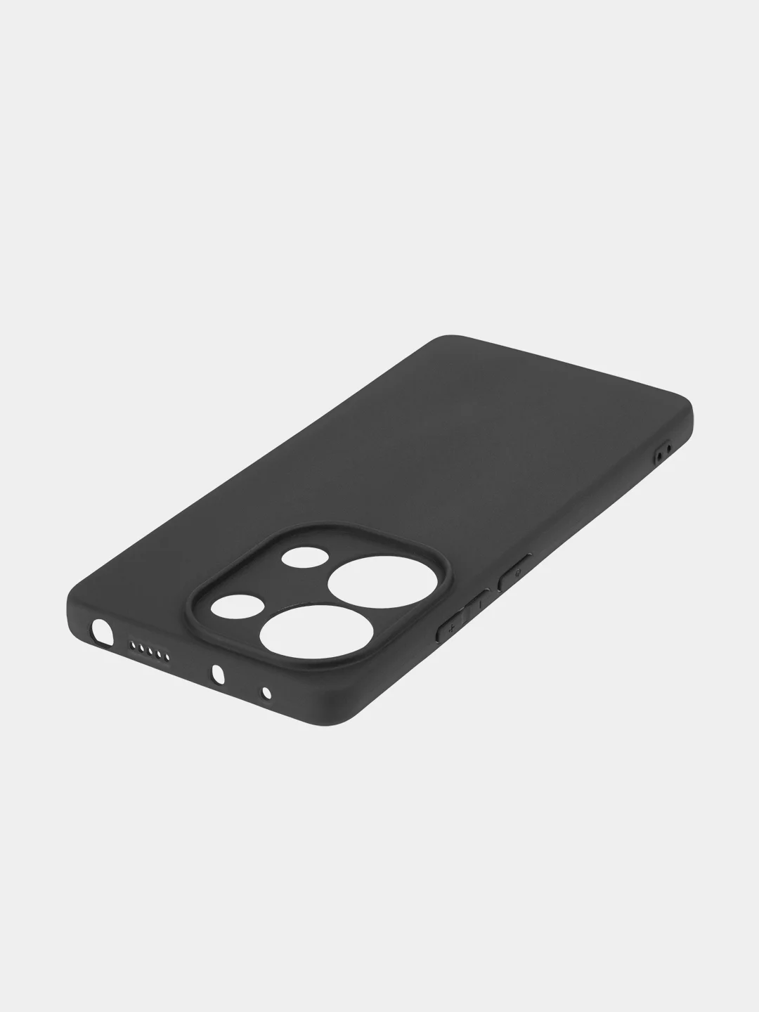 Пурпурный чехол для Xiaomi Redmi Note 13 Pro 4G/ Poco M6 Pro 4G силиконовый BROSCORP c защитой камер