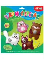 Игрушка из фетра своими руками "Зверята", Дрофа-Медиа