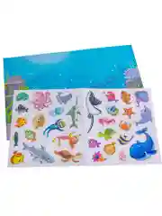 Многоразовые развивающие наклейки "В море". Дрофа-Медиа