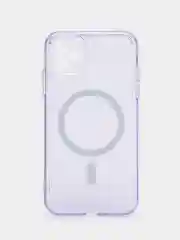 Фиолетовый чехол Premium MagSafe на iPhone 11, 12, 13, 14 Pro Max, айфон,магсейф,про макс,силиконовый