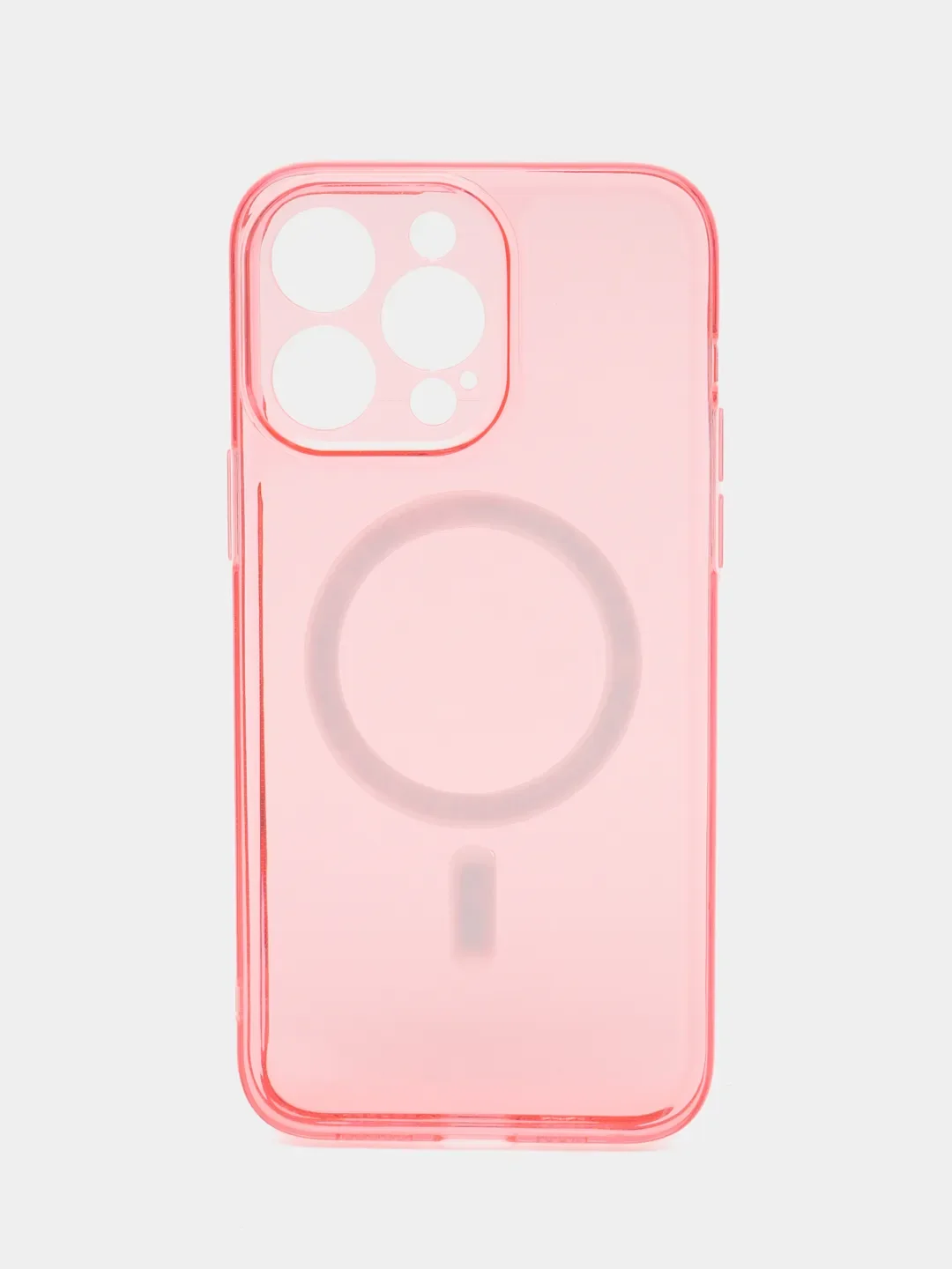 Розовый чехол Premium MagSafe на iPhone 11, 12, 13, 14 Pro Max, айфон,магсейф,про макс,силиконовый
