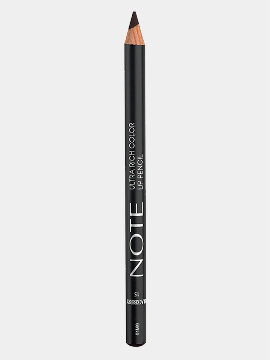 Сиреневый карандаш для губ NOTE Cosmetique ultra rich color lip pencil насыщенного цвета